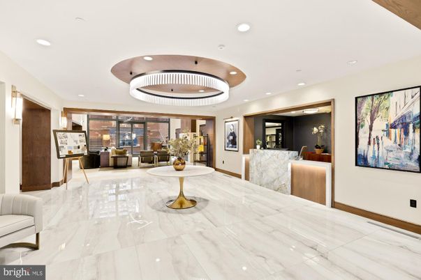 Interior, Living room, Marble, Pendant Lights, Recessed Lighting