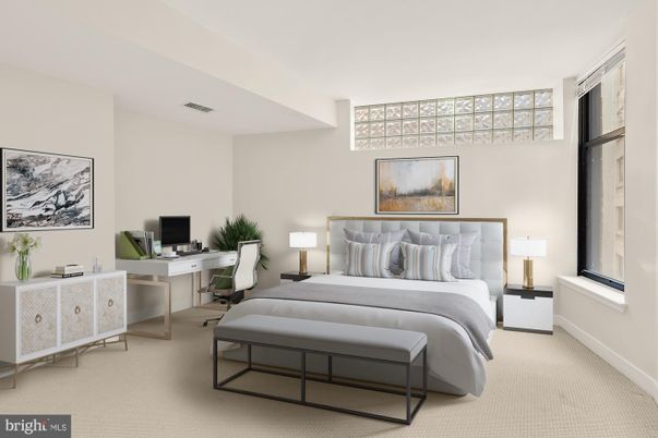 Bedroom, Home Office, Interior