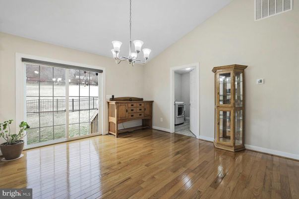 Chandelier, Empty room, Interior, Wood Texture Flooring