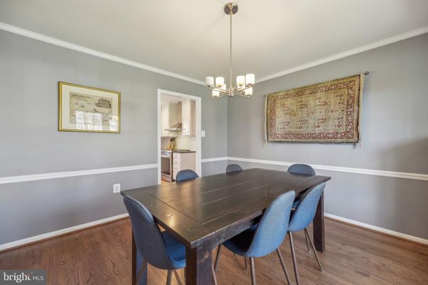 Chandelier, Dining room, Interior, Pendant Lights, Wood Texture Flooring