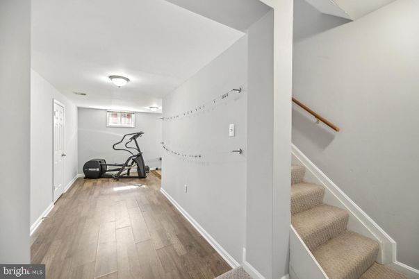 Fitness Equipment, Interior, Wood Texture Flooring