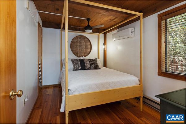 Bedroom, Interior, Wooden Ceilings, Wood Texture Flooring