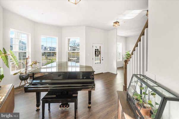 Dining room, Interior, Piano, Wood Texture Flooring