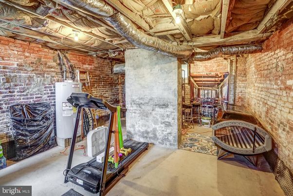 Fitness Equipment, Interior, Stone Walls