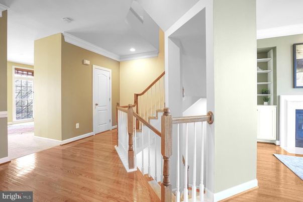 Fireplace, Interior, Recessed Lighting, Wood Texture Flooring