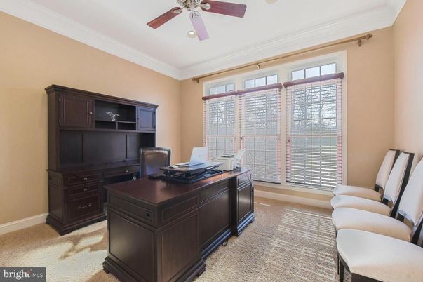 Home Office, Interior, Recessed Lighting