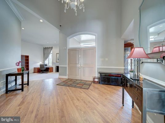 Chandelier, Interior, Recessed Lighting, Wood Texture Flooring