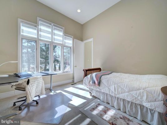 Bedroom, Home Office, Interior, Recessed Lighting