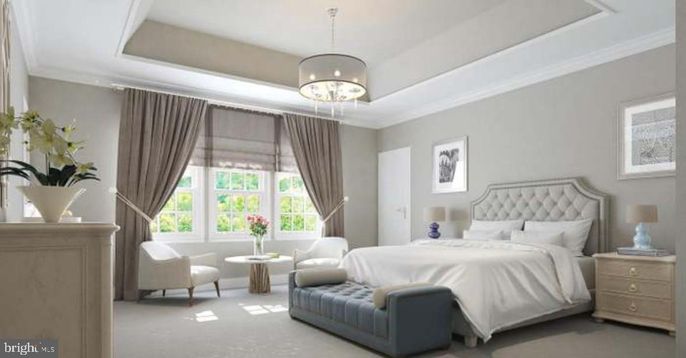 Bedroom, Interior, Pendant Lights