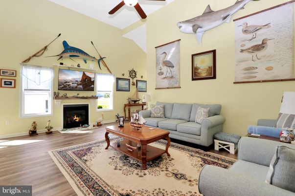 Fireplace, Interior, Living room, Wood Texture Flooring