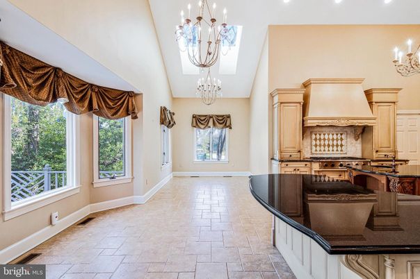 Chandelier, Interior, Kitchen, Recessed Lighting