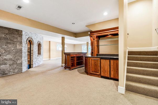 Interior, Recessed Lighting, Stone Walls