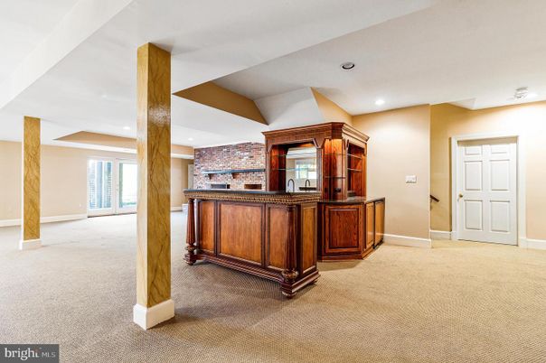 Interior, Recessed Lighting, Stone Walls