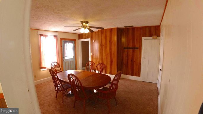 Dining room, Interior, Wooden Walls