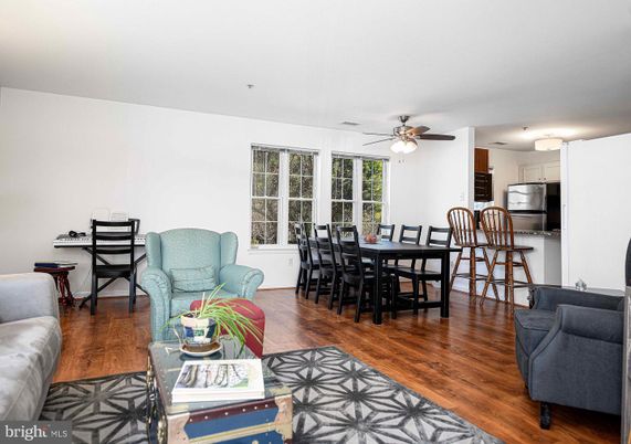 Dining room, Interior, Kitchen, Living room, Wood Texture Flooring
