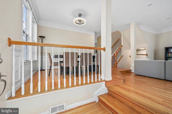 Dining room, Interior, Wood Texture Flooring