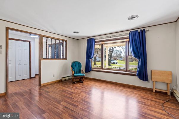 Empty room, Interior, Wood Texture Flooring