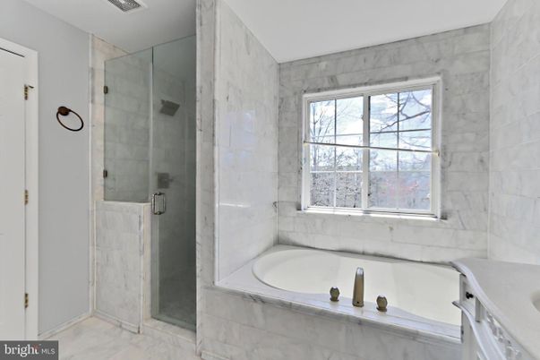 Bathroom, Glass Shower, Interior, Marble, Marble Walls