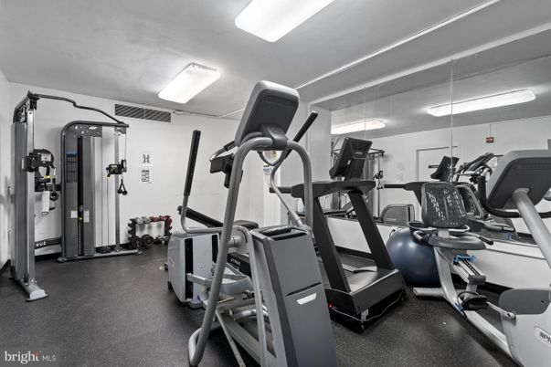 Fitness Equipment, Gym, Interior