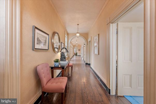 Home Office, Interior, Pendant Lights, Wood Texture Flooring