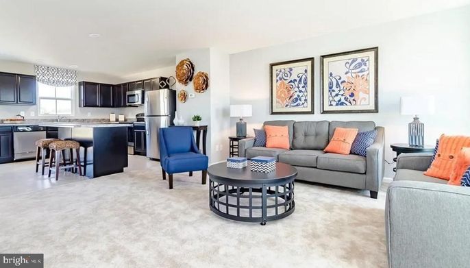 Interior, Kitchen, Living room, Stainless Steel Appliances