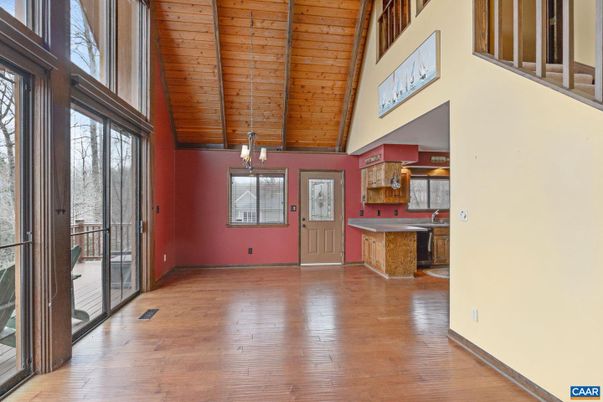 Interior, Pendant Lights, Wooden Ceilings, Wood Texture Flooring