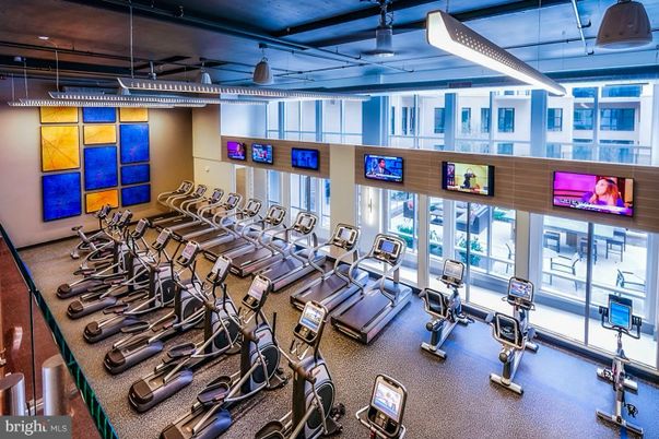 Fitness Equipment, Gym, Interior