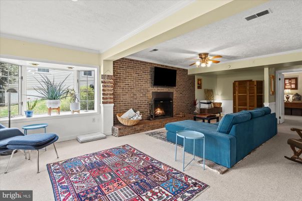 Fireplace, Interior, Living room, Stone Walls