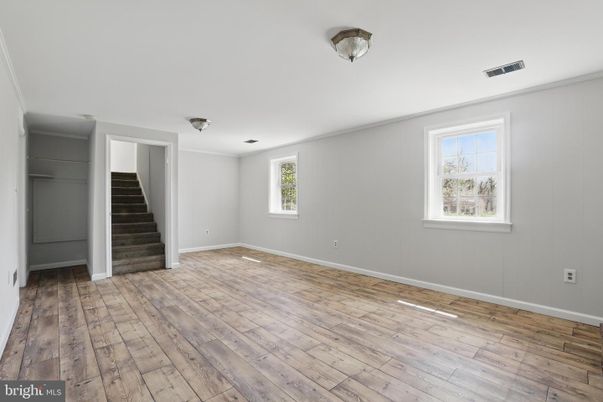 Empty room, Interior, Wood Texture Flooring