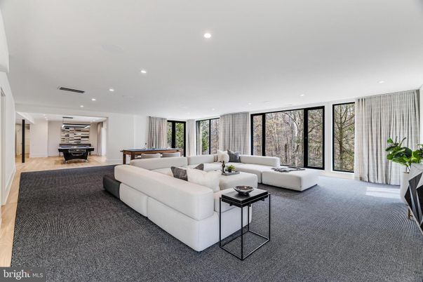 Game Room, Interior, Living room, Recessed Lighting, Wood Texture Flooring