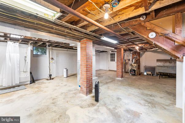 Interior, Stone Walls, Wooden Beams