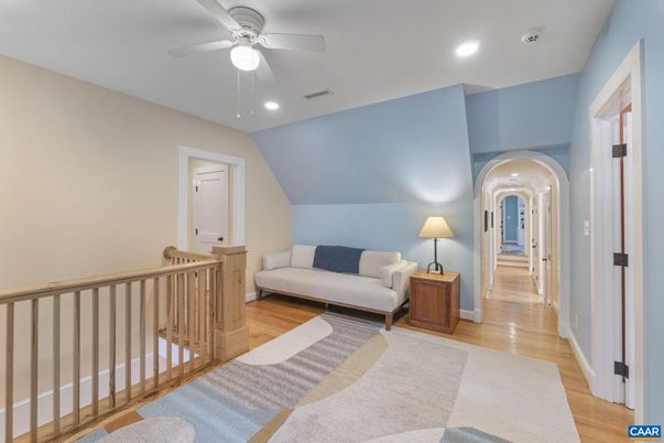 Interior, Recessed Lighting, Wood Texture Flooring