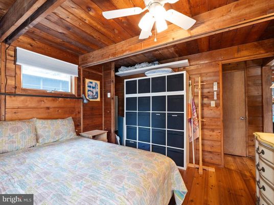 Bedroom, Interior, Wooden Beams, Wooden Ceilings, Wood Texture Flooring, Wooden Walls