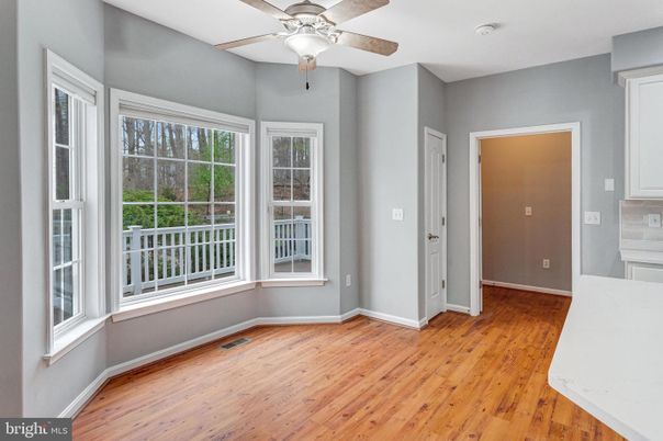 Empty room, Interior, Wood Texture Flooring