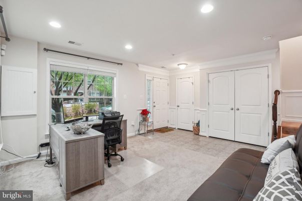Home Office, Interior, Recessed Lighting