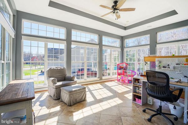 Home Office, Interior, Sun Room