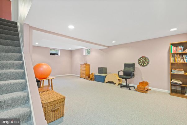 Home Office, Interior, Recessed Lighting