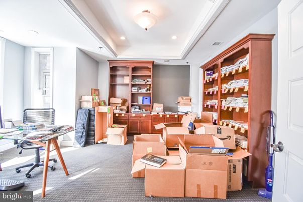 Home Office, Interior, Recessed Lighting