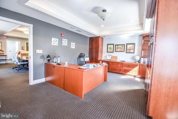 Home Office, Interior, Recessed Lighting