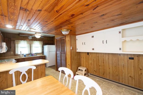 Interior, Kitchen, Wooden Ceilings, Wooden Walls