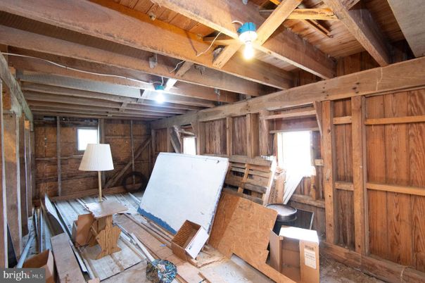 Empty room, Interior, Wooden Beams, Wooden Ceilings, Wooden Walls