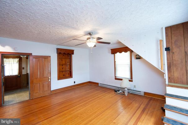Empty room, Interior, Wood Texture Flooring