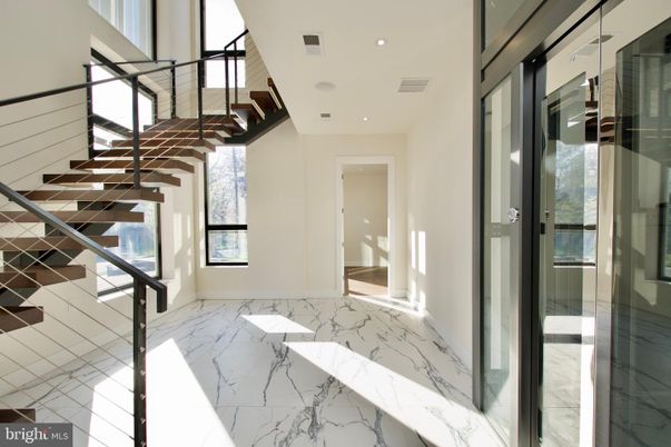 Interior, Marble, Recessed Lighting