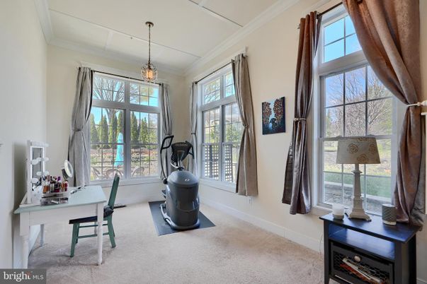 Home Office, Interior, Pendant Lights