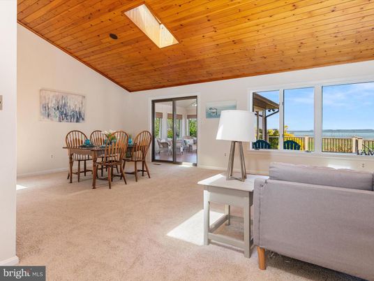 Dining room, Interior, Living room, Water, Wooden Ceilings