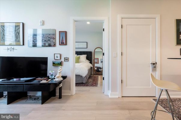 Bedroom, Home Office, Interior, Recessed Lighting, Wood Texture Flooring