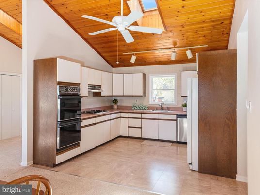 Interior, Kitchen, Stainless Steel Appliances, Wooden Ceilings
