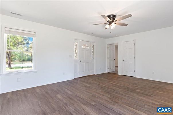 Empty room, Interior, Wood Texture Flooring