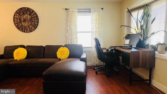 Home Office, Interior, Wood Texture Flooring