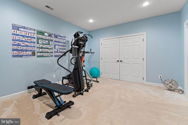 Fitness Equipment, Interior, Recessed Lighting